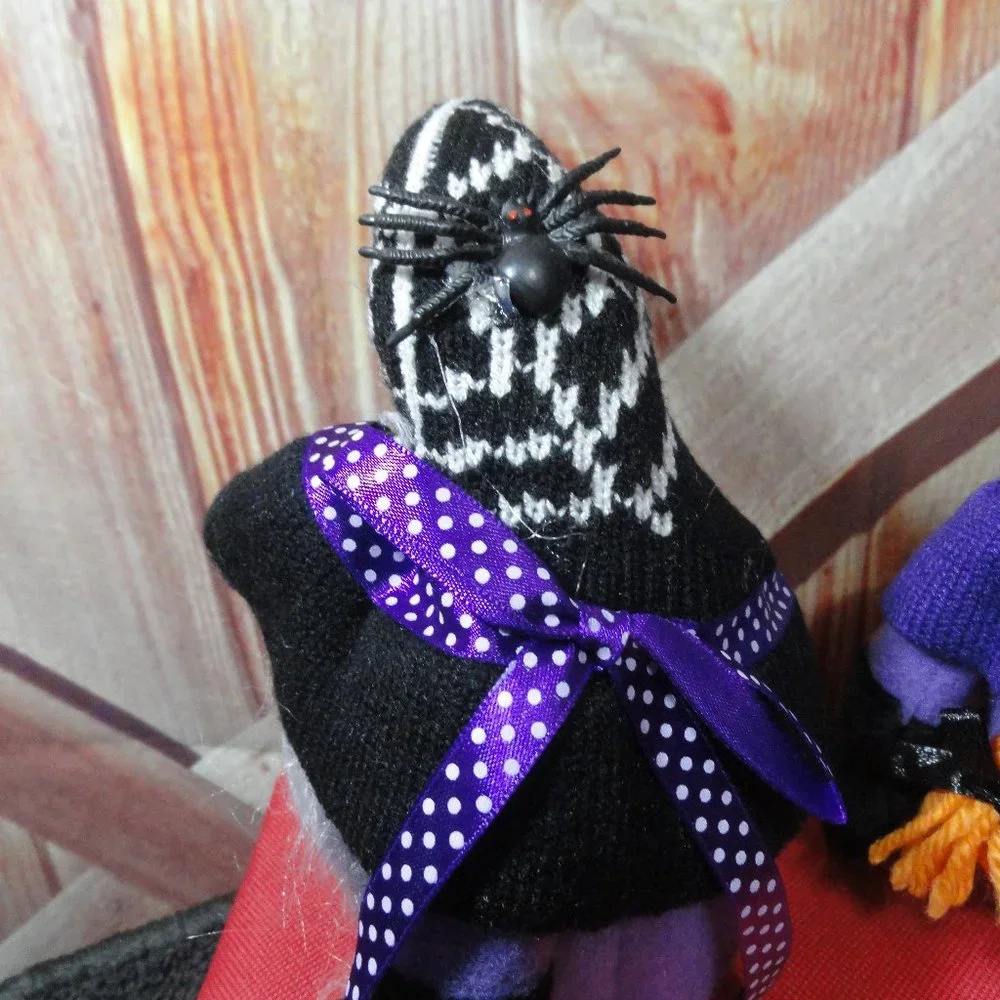 Gnome Halloween Vampire and Witch plush firguine~CUTE~ 8